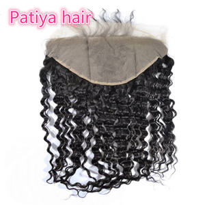Produits en gros prêts à être expédiés : Cheveux vietnamiens bruts Deep Wave, closure frontale HD 13x6 en dentelle avec ligne de cheveux naturelle - Product Image 1