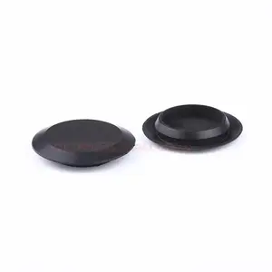 Customized Wholesale non-slip Black silicone rubber button sleeve