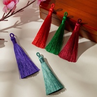 Grote decoratieve lusvormige kwastjes voor cadeauverpakkingen, bruiloftfavoren, souvenirs, bladwijzers en DIY sieraden maken