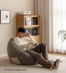 Sillones Puff de Corduroy en Forma de <span class=keywords><strong>Pera</strong></span>, Grandes y Cómodos, Multifuncionales, Tamaño Adulto, en Oferta - Product Image 4