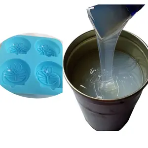 Goma de silicona para la fabricación de moldes, molde de helado de rtv-2 curado de platino, fabricación de silicona líquida