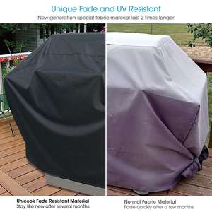 Portable Outdoor BBQ Grill Protective <b>Cover</b> <b>Waterproof</b> and UV-Protective Oxford Cloth <b>Cover</b> for <b>Furniture</b> Sun-Proof Rainproof - Product Image 5