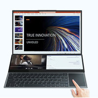 Nouvel ordinateur portable à double écran IPS 16+14 pouces, Intel Core I7-9750H, 64 Go de RAM, 4 To de SSD, Windows 11, USB 3.0 pour RJ45, ordinateur portable professionnel