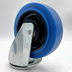 VIMA Preço de Atacado 4 Polegada Rodízio Roda Parafuso Buraco Giratório TPR e PP Heavy Duty Capacidade 100kg Rodízio <span class=keywords><strong>Industrial</strong></span> para Trolley - Product Image 5