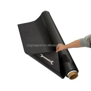 Grand matériau magnétique en caoutchouc blanc imprimable <span class=keywords><strong>Bande</strong></span> flexible Rouleau effaçable à sec Feuille magnétique en caoutchouc PVC - Product Image 3