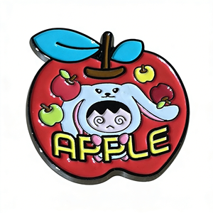 Badge de revers personnalisé en alliage de zinc émaillé de haute qualité OEM avec thème de dessin animé pour la publicité, certification Fama <span class=keywords><strong>USJ</strong></span> Sedex - Product Image 3