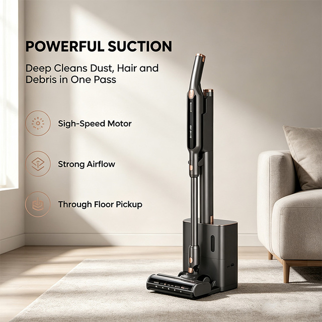 Handheld Wireless Vacuum Cleaner Portable Cordless 13Kpa All in One Dust Collector Floor Carpet Cleaner