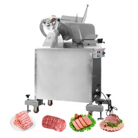 Mesin Pengiris Daging Industri Otomatis Penuh dengan Ketebalan & Kecepatan yang Dapat Disesuaikan Bersertifikasi CE/ETL HB-350