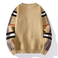 Weicher Warmer Pullover Homme 2023 Neu Herbst Winter Luxus-Sweater Herren Mode Strickpullover Hochwertige Herren Weihnachtspullover