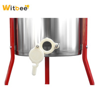 Witbee Edelstahl Elektrische Honigschleuder Automatische Zentrifuge Honig-Kernmotor-Komponente 3 Rahmen 220V/110V 140W