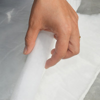 Matériau de rembourrage en coton imitation soie sans colle, 100 % coton coloré, en fibres filées, produit en usine, alternative au duvet