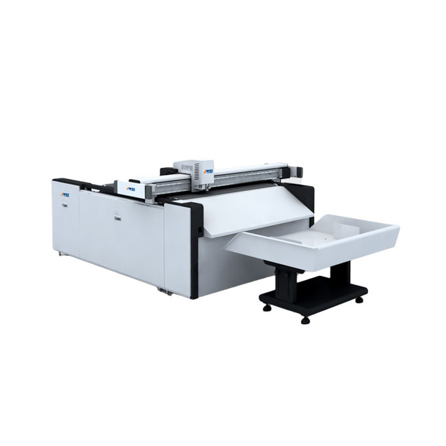 JWEI Oscillating Blade Flatbed Cutting Printer Plotter for Corrugated Box Prototyping Sampling