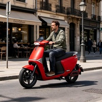 Scooter électrique à assistance au pédalage 2000W, cyclomoteur électrique urbain, moto électrique, moteur à moyeu 72V, 40-60 km/h, autonomie 80 km