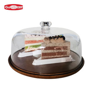 Copertura in acrilico per torta a cupola in policarbonato pane in plastica per alimenti trasparente per PC - Product Image 6