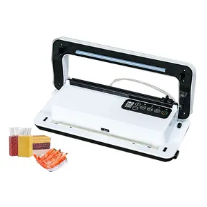 HZ-200A Model Portable kitchen food vacuum sealer automatic food vacuum sealer machine for home