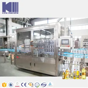 Automatic Linear Type Mustard Oil Bottle Filling Packing Machine