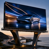 Écran LED extérieur étanche P10 960x960mm 3840Hz Mur vidéo couleur pour publicité routière et fourniture aux intégrateurs