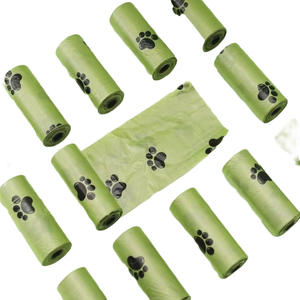 Sacs à déjections canines biodégradables et compostables en amidon de maïs, 3/4/6/8 rouleaux, parfumés ou non parfumés, sacs écologiques pour déchets d'animaux - Product Image 3