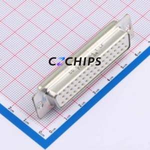 DD50S064TLF D-Sub/VGA Connector Through hole Component (THT) Connector ( Total Number of PINs: 50P ) - Product Image 1