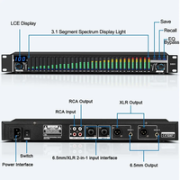 Égaliseur graphique audio numérique professionnel Biner D331 à 31 bandes
