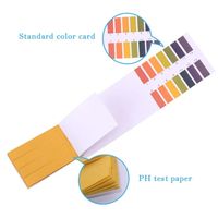 Bandelettes de test de pH universelles LAB Wholesale 0-14, papier indicateur de pH 1-14, papier testeur de pH