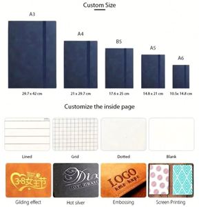 Cuadernos Personalizados A5 de Cuero PU con Cerraduras, Elegantes Artículos Escolares para Estudiantes, Marca OEM - Product Image 3