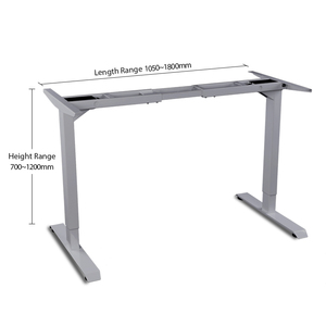 Giá Tốt Điện Dọc Bàn Văn Phòng Ergonomic Bộ Nhớ Điều Khiển Có Thể Điều Chỉnh Khung Kim Loại Thiết Kế Hiện Đại Dọc Nâng Bảng - Product Image 6