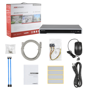 HIK H.265 + 8CH 16CH phát hiện chuyển động 1U 4K 16 POE NVR 2Sata max 8TB Mạng ghi video - Product Image 6