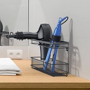 Soporte para secador de pelo de acero de aleación al mejor precio, organizador de baño, secador de pelo, soporte <span class=keywords><strong>Dyson</strong></span> para secador de pelo <span class=keywords><strong>Dyson</strong></span> - Product Image 5