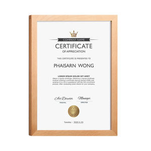 Support d'affichage de mur acrylique de <span class=keywords><strong>cadre</strong></span> de photo en bois solide breveté <span class=keywords><strong>sans</strong></span> clous de perçage - Product Image 1