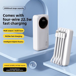 Batería Externa Portátil Transfronteriza de 30.000 mAh de Gran Capacidad, Sin Etiquetado Falso, Pantalla Digital, Carga Rápida 3C, Iones de Litio - Product Image 6