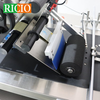 Étiqueteuse électrique RICIO auto-adhésive double face pour sacs, machine d'étiquetage à plat avec pagination haut et bas pour la logistique