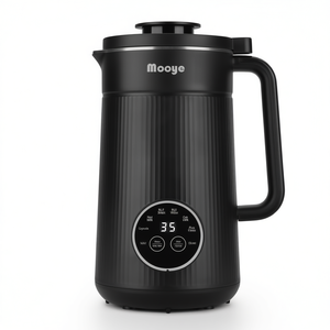 Machine à lait végétal Mooye 1000 ml 600 W en acier inoxydable avec contrôle électronique et fonction maintien au chaud - Product Image 1