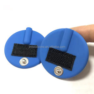 Autres électrodes multifonctionnelles, grande plaque, instrument de physiothérapie, accessoires universels de massage, électrode ovale en silicone - Product Image 3