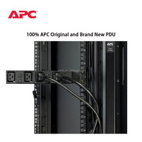 PDU APC AP7526 d'origine et neuf, PDU en rack de base 1U 22kW 400V (6) C19, unité de distribution d'alimentation 32A 400V 3 phases 50/60 Hz 22KVA