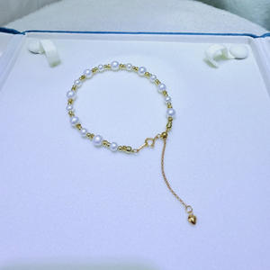 Zhuji Natural <b>Freshwater</b> <b>Pearl</b> <b>Bracelet</b> Versatile Sparkling 4-6mm Almost Flawless <b>Freshwater</b> <b>Pearl</b> Fashion Layered Necklaces - Product Image 3