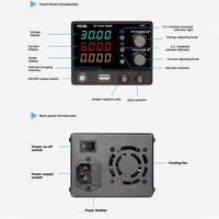 Alimentation électrique variable miniature TTLTES 305MS, 30V 5A 150W, tension d'entrée 220V, pour applications industrielles