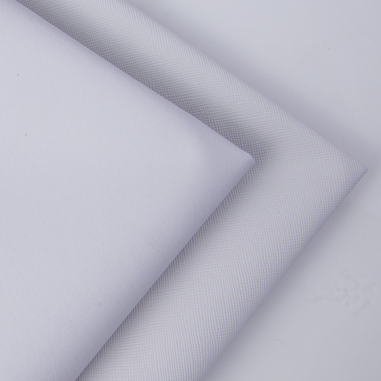 Waterproof PVC Artificial Synthetic Leather Fabric White Printed Material for Digital Printing All Kinds Decorative Bags Sofas
