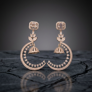 Boucles d'oreilles pendantes ethniques traditionnelles en alliage plaqué argent avec pierres et perles, certifiées par un tiers, pour femmes, haute qualité et tendance - Product Image 3
