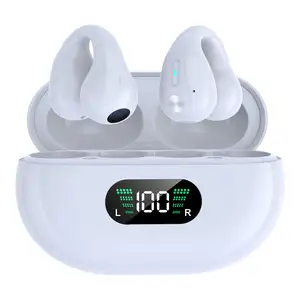 2024 Hot selling SN02 bluetooth touch control wireless headset waterproof noise reduction Ear clip sports earphones