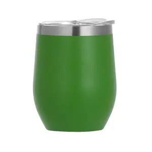 Hot Sale Stainless Steel Double Wall Modern Tumbler With Flip Lid And Straw Frosted Glass Tumbler