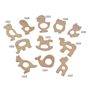 Top Qualité Fabricant Produire Sécurité Bébé Dentition Jouets <span class=keywords><strong>renard</strong></span> Animal <span class=keywords><strong>En</strong></span> <span class=keywords><strong>Bois</strong></span> de Dentition - Product Image 4