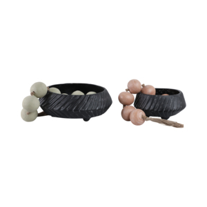 Set di ciotole decorative affusolate per tavolino da caffè o decorazione da cucina, portaoggetti per chiavi e caramelle, centrotavola elegante - Product Image 2