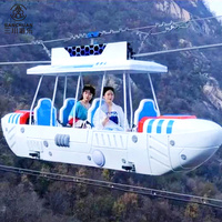 Funiculaires de montagne pour extérieur et intérieur, cabines de transport aérien, Hotfun Cable Car