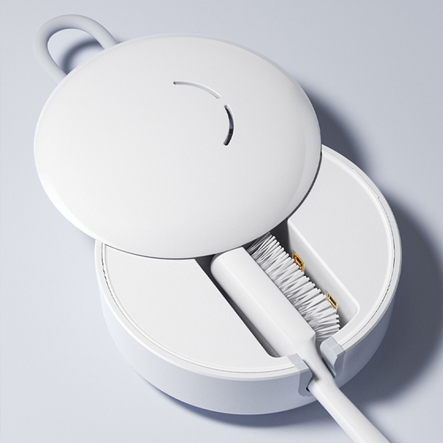 Portable Mini Electric Toothbrush Sterilizer with UVC LED Personal Use Disinfection Sanitizer