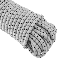 Cordon élastique 8 mm en polyester haute résistance résistant aux UV pour abri, gazebo, camping, tente, bâche, applications sportives de plein air