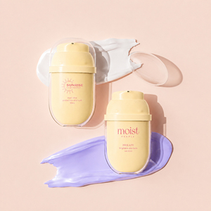 Premium Double Layer Oval Sunscreen <b>Bottle</b> 30ml Foundation <b>Pump</b> <b>Bottle</b> Serum Packaging Container - Product Image 2