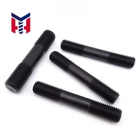 Factory Direct Iron Double-End Stud with Full Threads, Reliable Connection for Industrial Applications