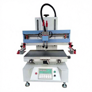 Machine d'impression à plat de bureau pour sacs tissés, sacs en papier, PVC, PET, PC - Semi-automatique - Product Image 1