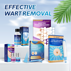 ELAIMEI Custom Logo <strong>Skin</strong> <strong>Tag</strong> <strong>Remover</strong> <strong>Patches</strong> 144pcs OEM Service Natural Herbal Acne &amp; Wart Removal Pain Free Fast Acting Factory - Product Image 6